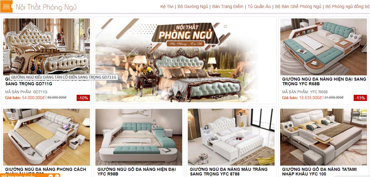 Mua giường ngủ ở đâu rẻ nhất Hà Nội?